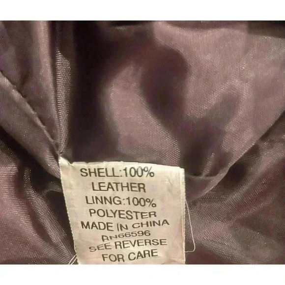 Vintage 100% Leather Suede Skirt 90s y2k Knee Ruffle Lined Slit GEORGIOU Studio - Picture 5 of 7